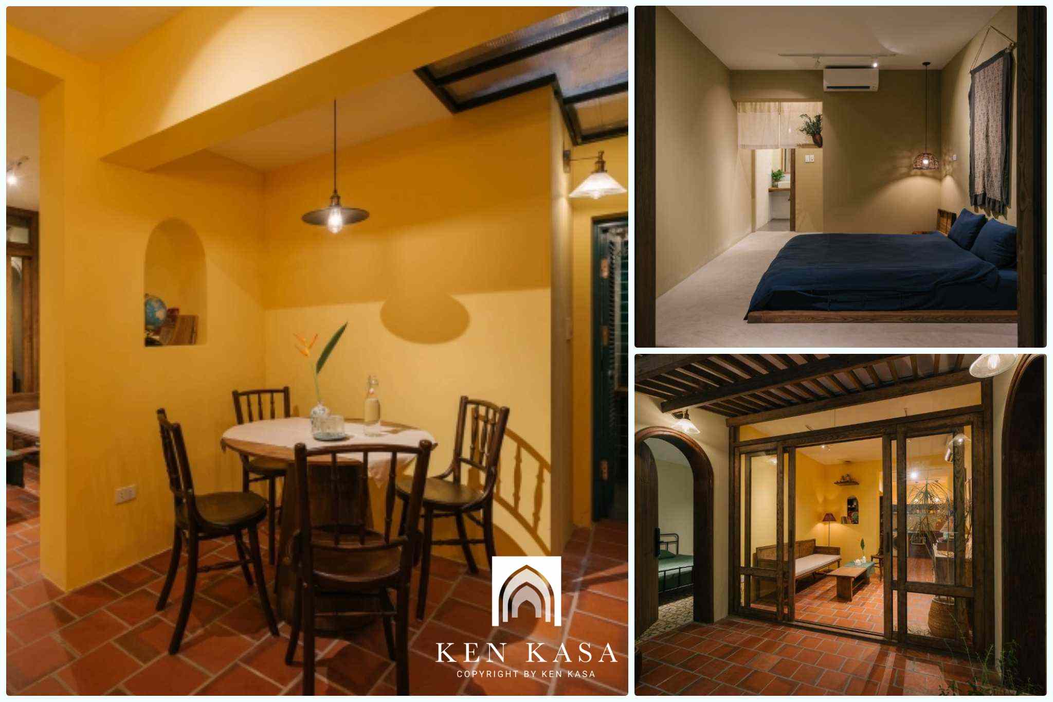 Mẫu nhà homestay trong phố Mei Hideaway homestay 